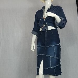 VTG 1990s Jean skirt